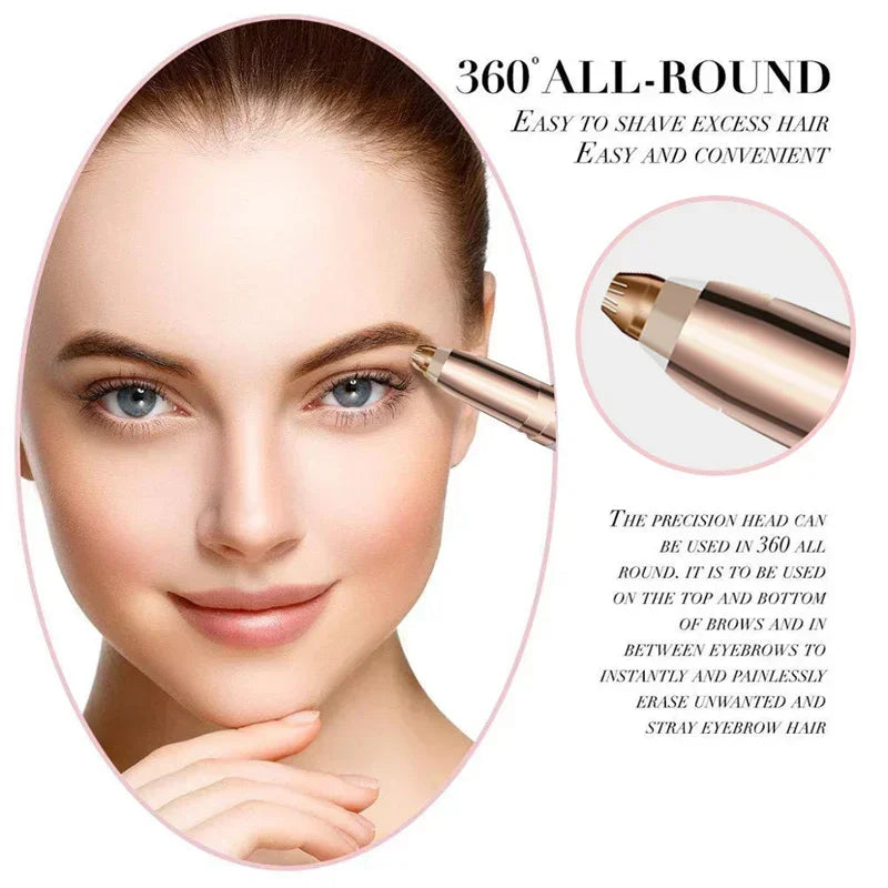 TrimGuard™ Electric Eyebrow Trimmer