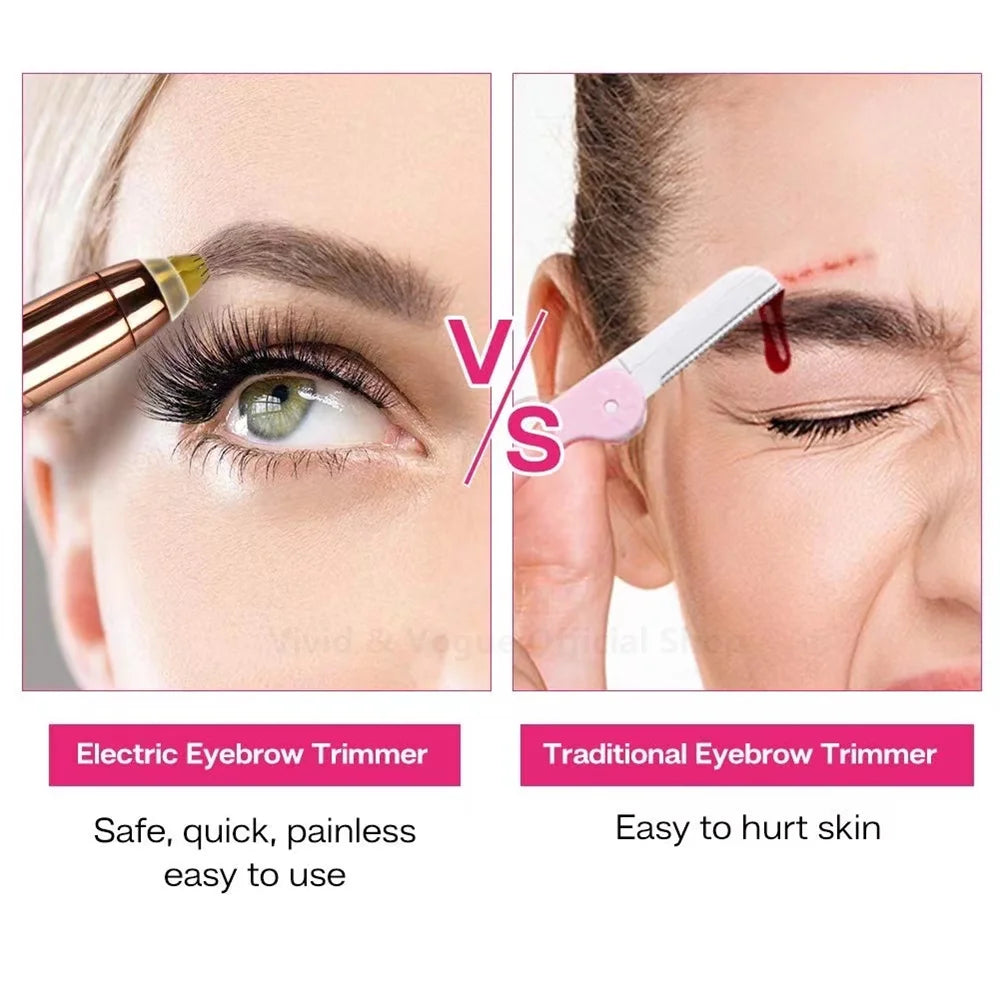 TrimGuard™ Electric Eyebrow Trimmer