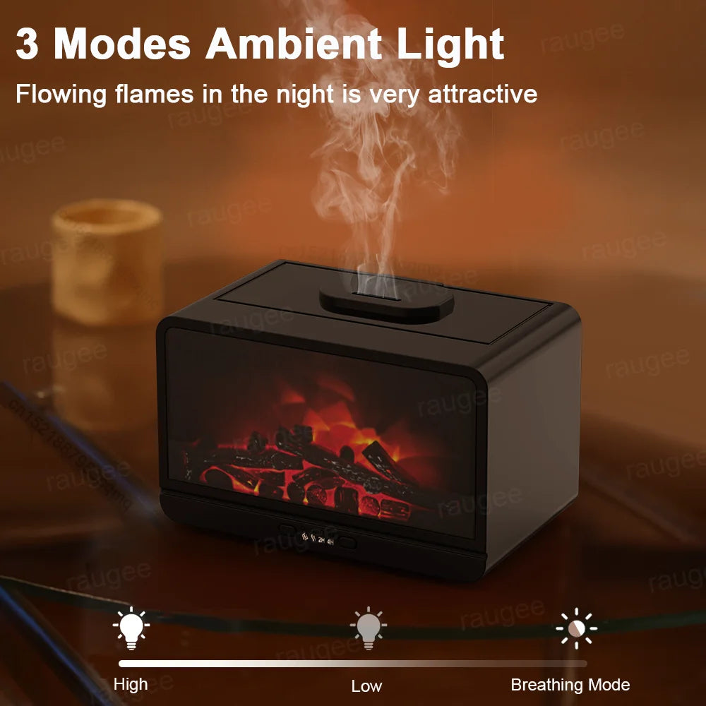 Mini Fireplace Diffuser – Cozy Ambiance & Aromatic Bliss