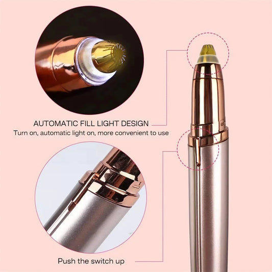TrimGuard™ Electric Eyebrow Trimmer