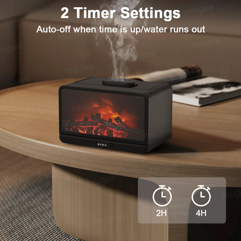 Mini Fireplace Diffuser – Cozy Ambiance & Aromatic Bliss